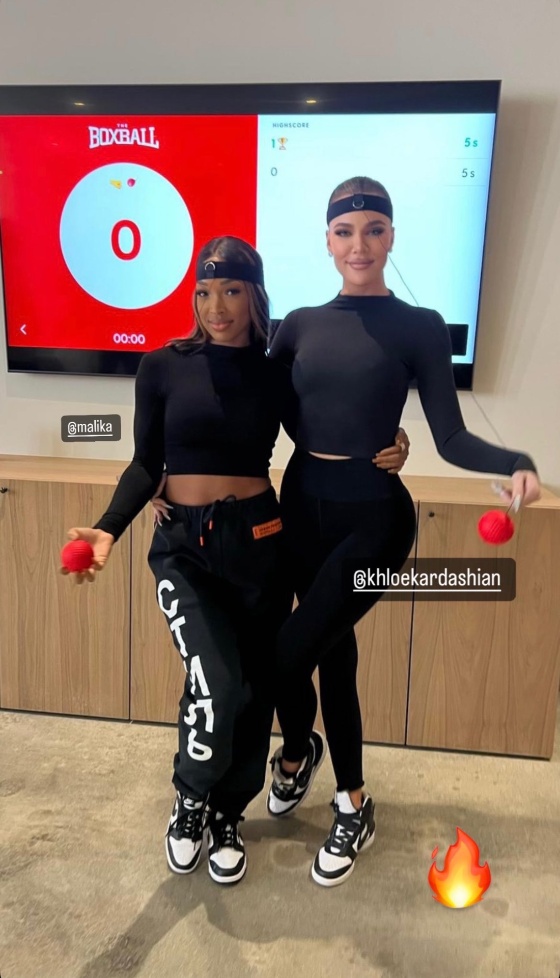 Khloé Kardashian & Malika